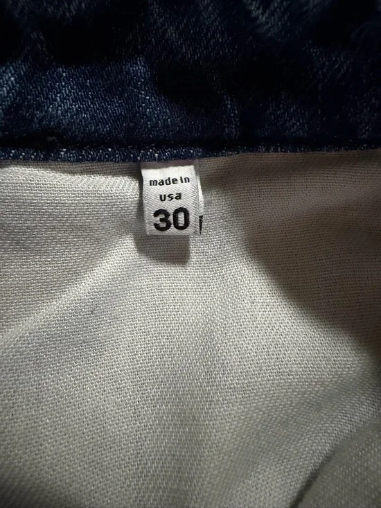 ASKK NY Carpenter Mammoth In Mulholland Paint Splatter Wide Leg High Rise Crop - Picture 9 of 10